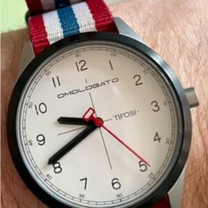 Tifosi Black and Red Watch